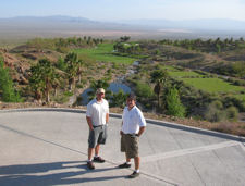 Bill and Mike at the Rees Jones designed Cascata Golf Course south of Las Vegas