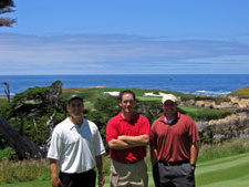 All good things must come to an end, like our round at Cypress Point in 2005