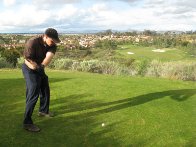 Unloading on a drive down the hill of #15