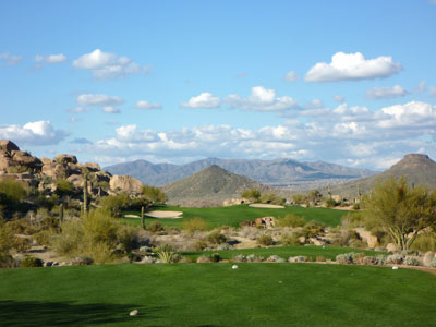 Since the routing change, Monument gets two driveable par 4s rather than Weiskopf's traditional one
