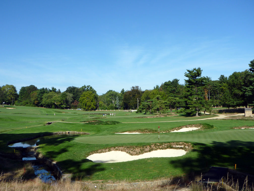 Merion 9th hole