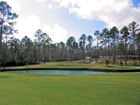 Bentwater (Grand Pines) 9th approach