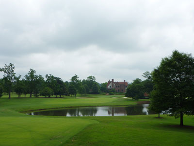 Easily the best par 5 on the property
