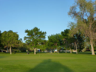 The nastiest green on the course