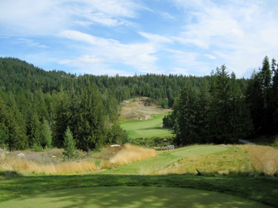 This hole reminds me of something you'd see at Castle Pines