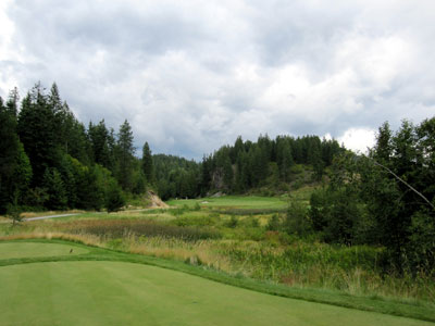 Avoid the split in the fairway and you're golden