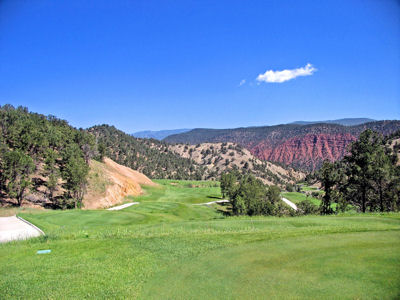 The 13th marks the end of one of the most dramatic four hole stretches in golf