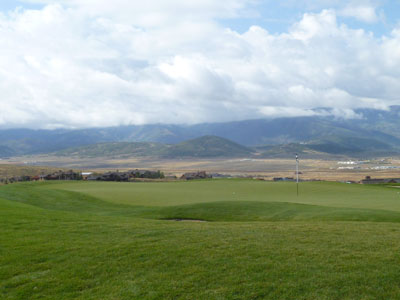 Promontory Dye Canyon Golf Course 1st hole
