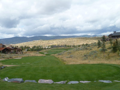 Promontory Dye Canyon Golf Course 4th hole