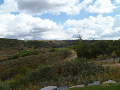 Promontory Dye Canyon Golf Course 8th hole