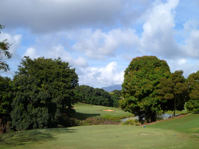 Puakea Golf Course 13th hole