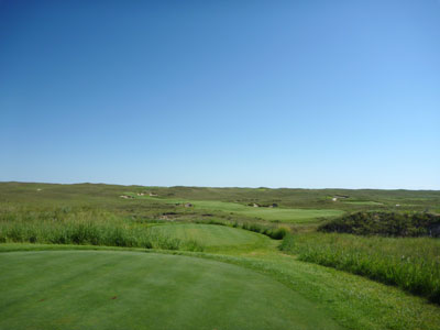 Sand Hills 1st hole