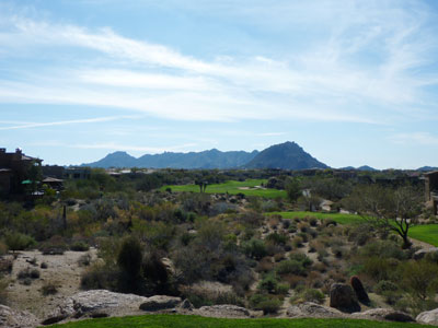 Over 600 yards and desert lining the fairway spells trouble