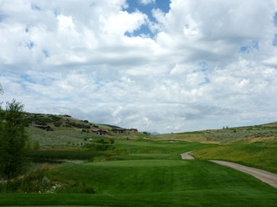 Tuhaye Golf Course at Talisker Club 15th hole