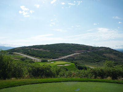 Tuhaye Golf Course at Talisker Club 8th hole