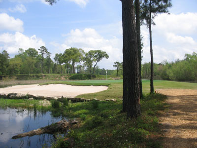 The 15th represents the first of back-to-back par 3s at Whispering Pines